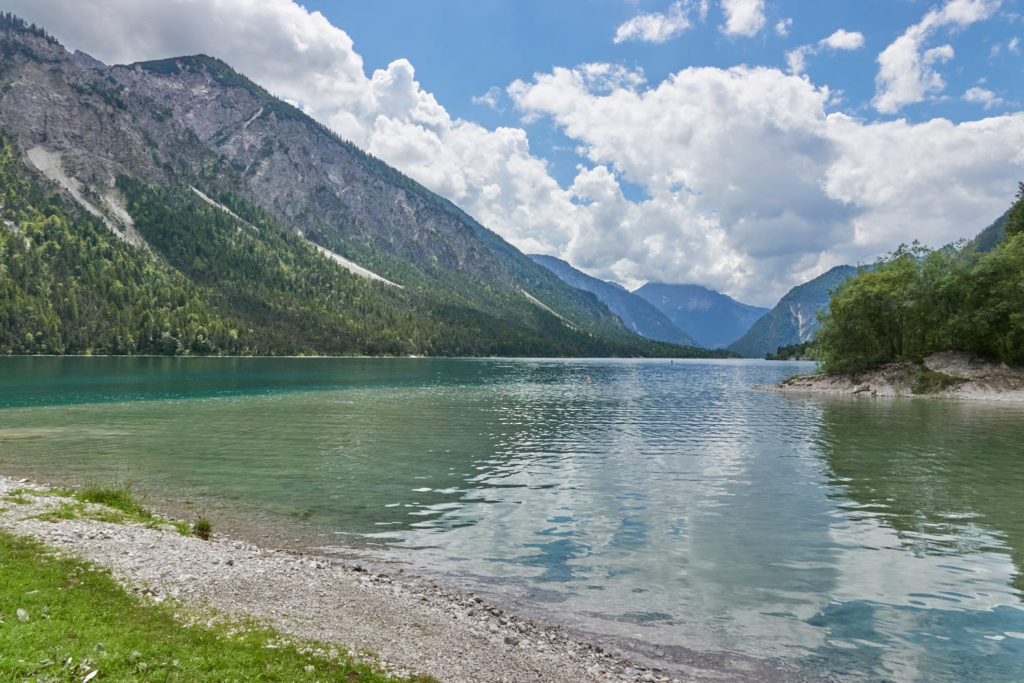 Plansee Ausflug vom Forggensee im Allgäu nach Tirol
